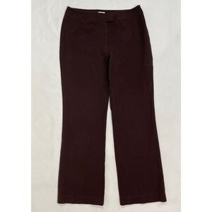 Chico's High Rise Straight Leg Brown Jeans Size 1.5 US M